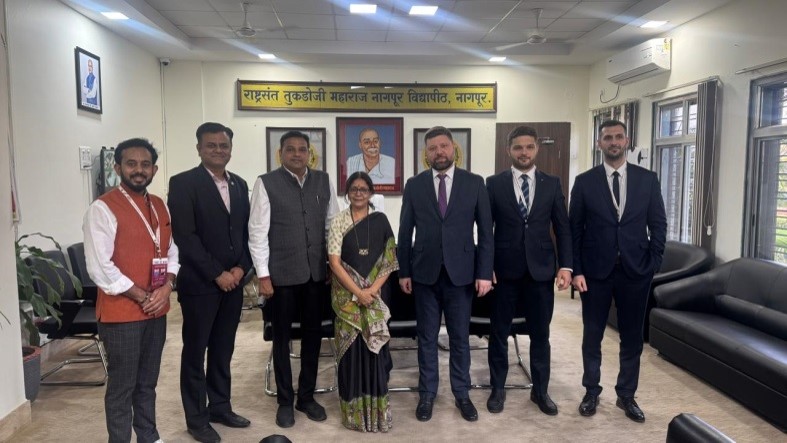 Meeting with Russian Consulate, Mumbai at RTMNU Vice-Chancellor’s Office