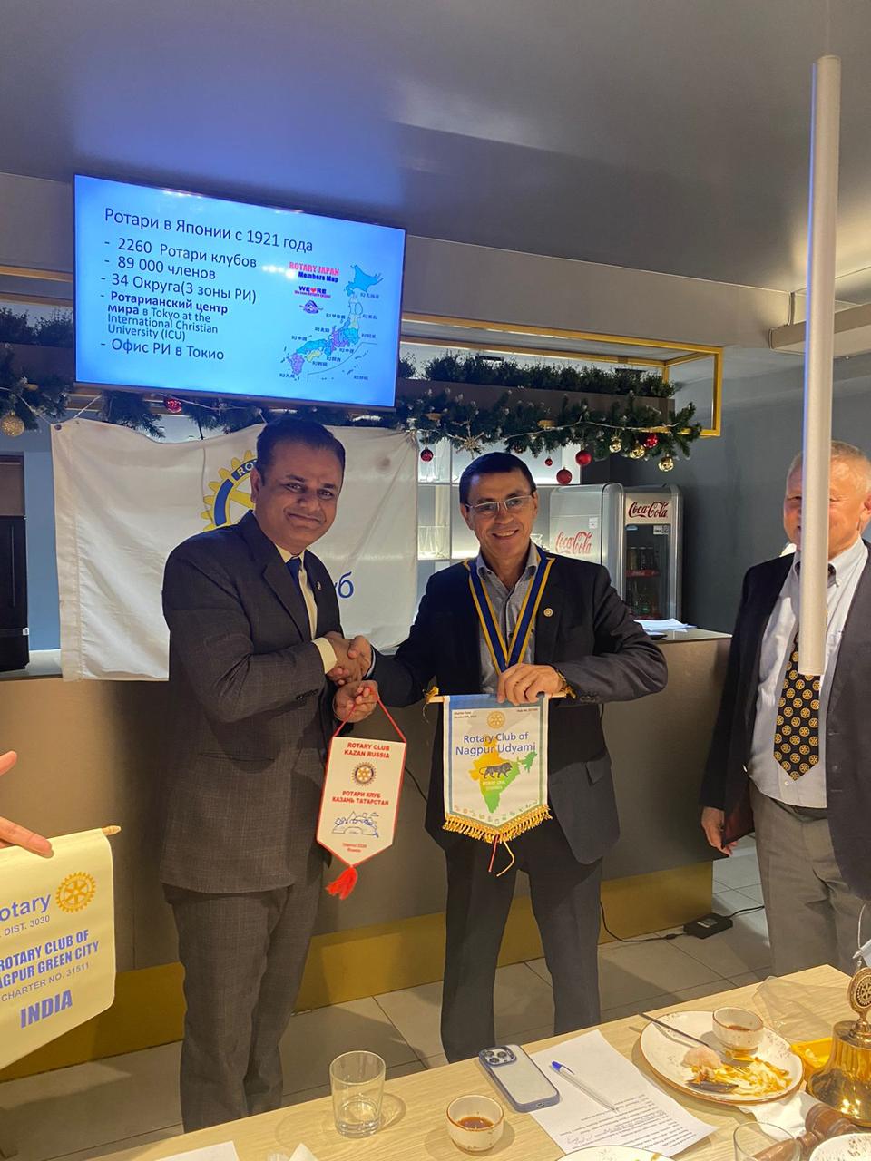 Meeting Fellow Rotarians